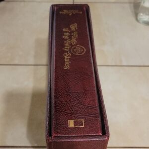 Fleetwood 1st Day Cover Flags Of The Fifty States Postcards Deluxe Binder & Book